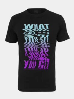 Mister Tee Herren T-Shirt What You See In Schwarz