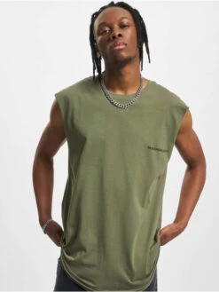 Herren T-Shirt Tm X Sleeveless In Olive