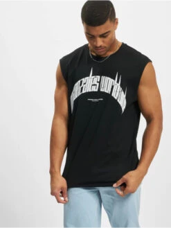 Herren T-Shirt Higher Than Heaven V.3 Sleeveless In Schwarz