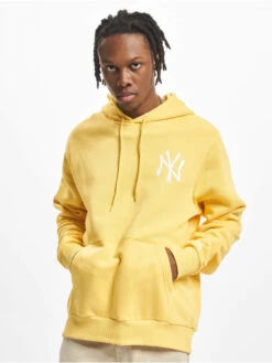 NEW ERA Herren Hoody MLB New York Yankees League Essential BP In Gelb