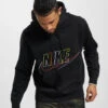 Nike Herren Hoody Club In Schwarz