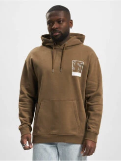 Only & Sons Herren Hoody Fabian City Photoprint In Braun