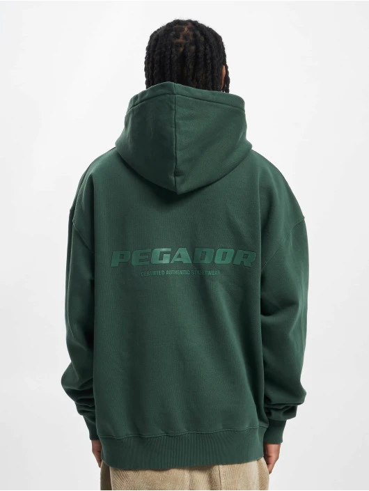 Pegador Herren Hoody Colne Logo Oversized In Grün 2 Pegador Herren Hoody Colne Logo Oversized In Grün – Bild 2