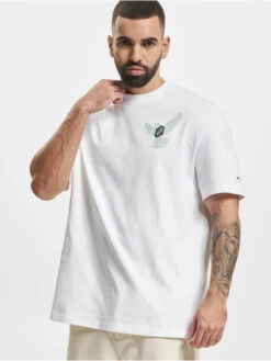 Puma Herren T-Shirt X NJR Relaxed In Weiß