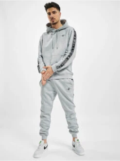 Herren Anzug Fleece Overhead In Grau