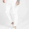 Herren Skinny Jeans Skinny In Weiß