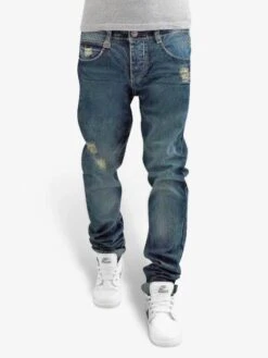Herren Straight Fit Jeans Straight Fit In Blau