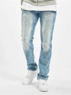 Southpole Herren Straight Fit Jeans Stretch Basic In Blau