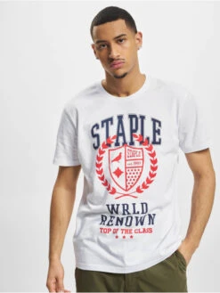 Herren T-Shirt Loyola Crest In Weiß