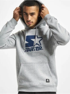 Starter Herren Hoody The Classic Logo In Grau