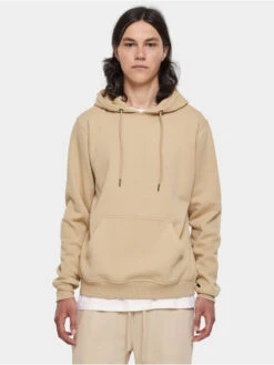 URBAN CLASSICS Herren Hoody Basic Terry In Beige
