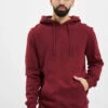 URBAN CLASSICS Herren Hoody Organic Basic In Rot