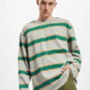 URBAN CLASSICS Herren Longsleeve Light Stripe Oversized In Grau