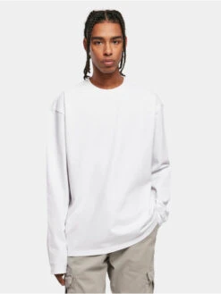 URBAN CLASSICS Herren Longsleeve Ultra Heavy Oversized In Weiß