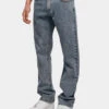 URBAN CLASSICS Herren Straight Fit Jeans Organic Straight Leg In Blau
