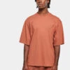 URBAN CLASSICS Herren T-Shirt Organic Oversized In Orange