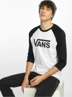 Vans Herren Longsleeve Classic Raglan In Weiß