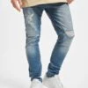 Herren Skinny Jeans Thor Track In Blau