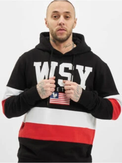 Herren Hoody The Points In Schwarz