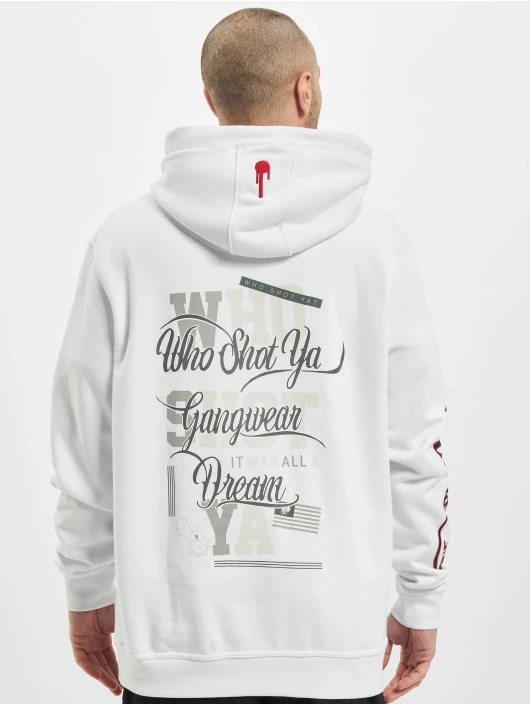 Herren Hoody Tonight In Weiß 2 Herren Hoody Tonight In Weiß – Bild 2